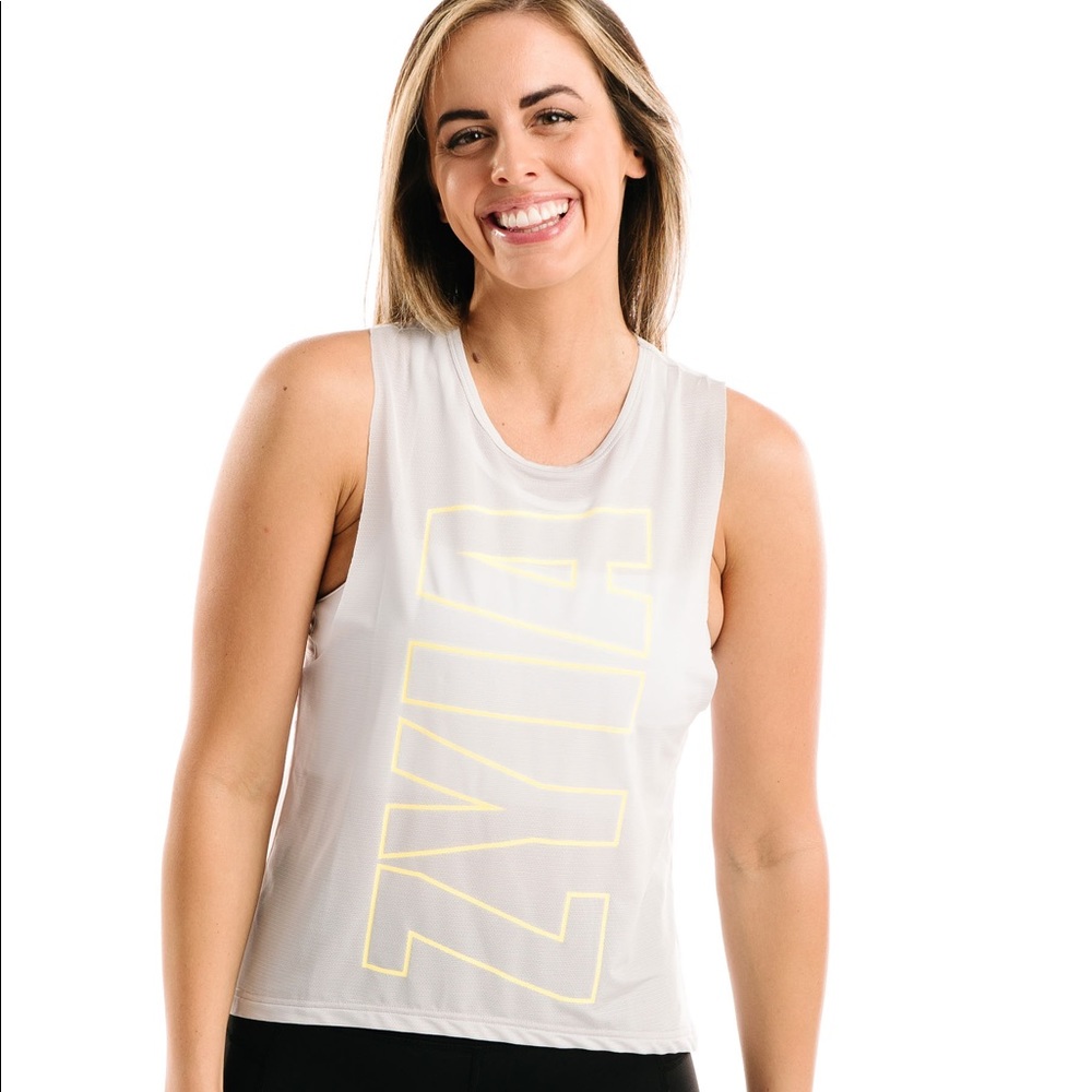 Light Gray ZYIA Athlete Tank (L)